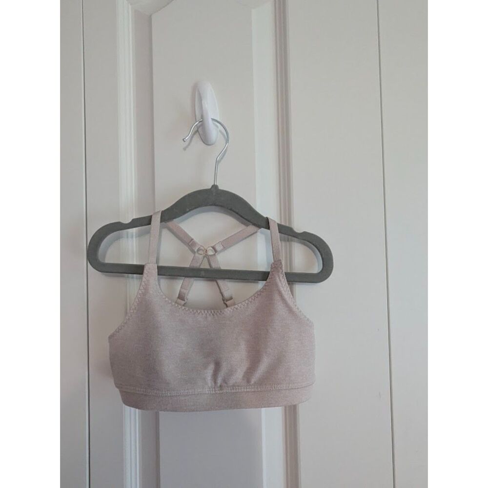 IVIVVA by Lululemon Convertible Bra Girls sz 8 Beige Nude